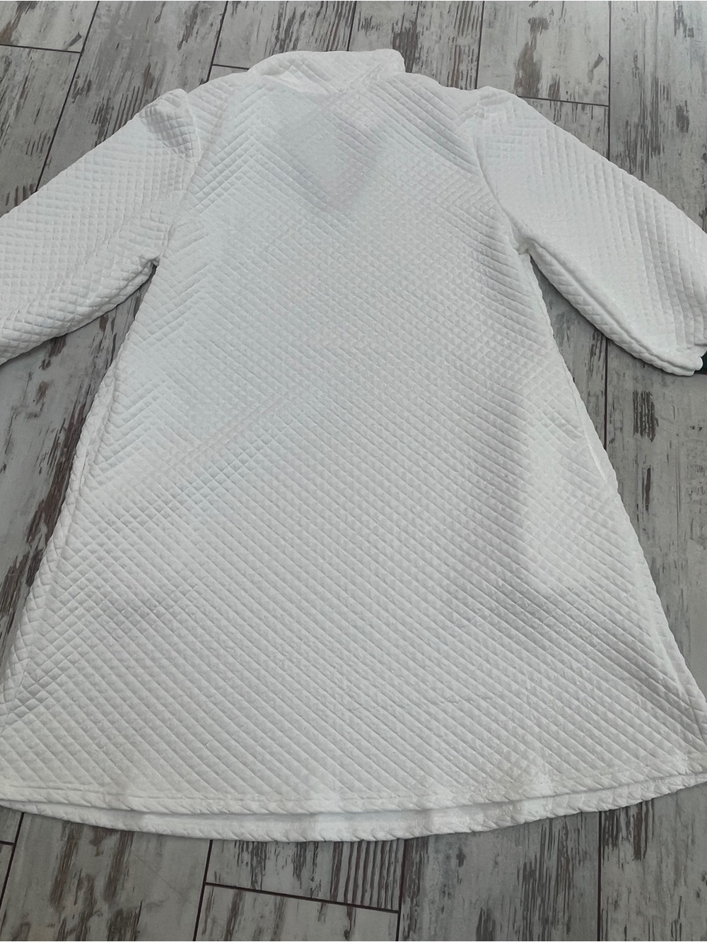 NWT Werine Quilted Knit Mini Dress - XL White - Picture 9 of 16